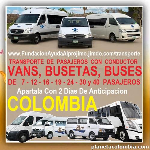 Morbosidad recuperar atleta Alquiler 500 Vans, Buseta, Bus En Bogotá, Cali, Medellín, Barranquilla,  Cartagena, Cúcuta, Ibague, B en Chapinero