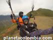 Paragliding In The Canyon Of Chicamocha