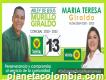 María Teresa Giraldo Nos Interesa Alcalde Y Arley Murillo Concejal