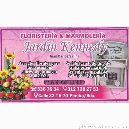 Wassa 3127282753 floristería jardín Kennedy y marmolería en Pereira:  teléfono