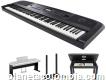 Yamaha Dgx-670 Portable Digital Grand Piano Bundle with Stand, Pedals, and Bench (black)
