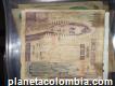 Billete antiguo 10 pesos oro 1980 Colombia