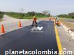 Arreglo de vías en asfalto