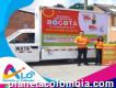 Volanteo y Carro Valla en la ciudad de Bogotá
