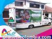 Valla Móvil en Bogotá con Volanteo Alo Publicidad